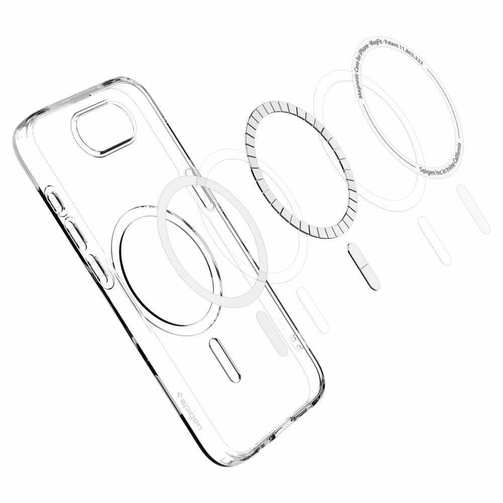 Kryt Spigen Liquid Crystal Mag Magsafe ACS09150 for Apple iPhone 16e / 17e - Clear