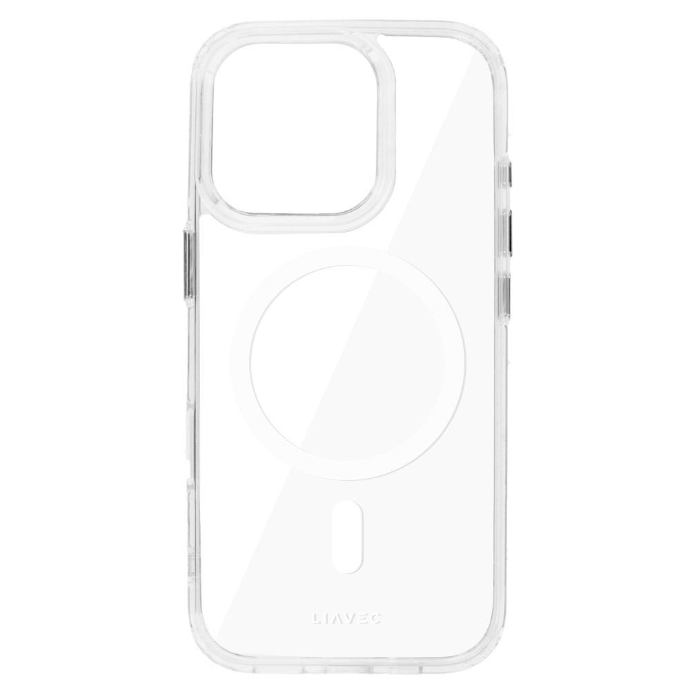 Liavec Glossy Magsafe Kryt ClearCase pro Apple iPhone 16 Pro Max , barva bílá