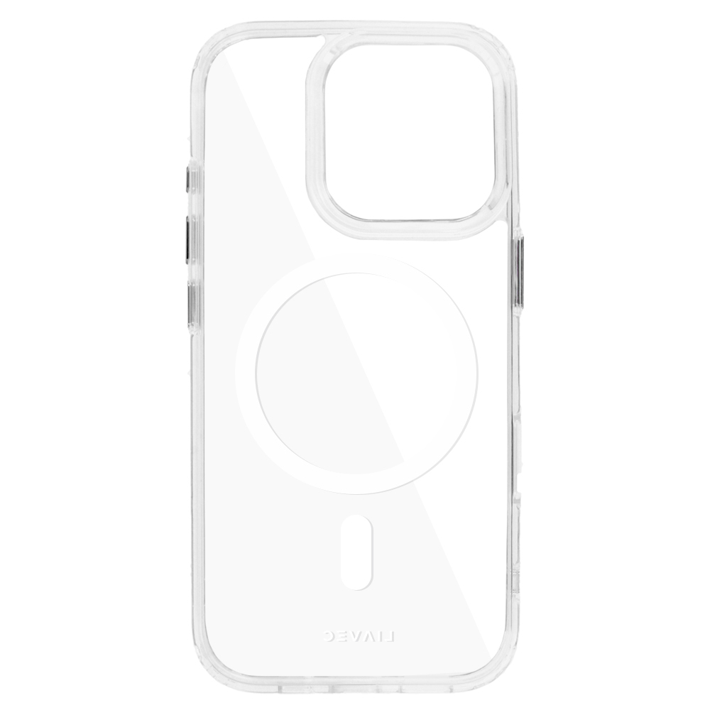 Liavec Glossy Magsafe Kryt ClearCase pro Apple iPhone 16 Pro Max , barva bílá