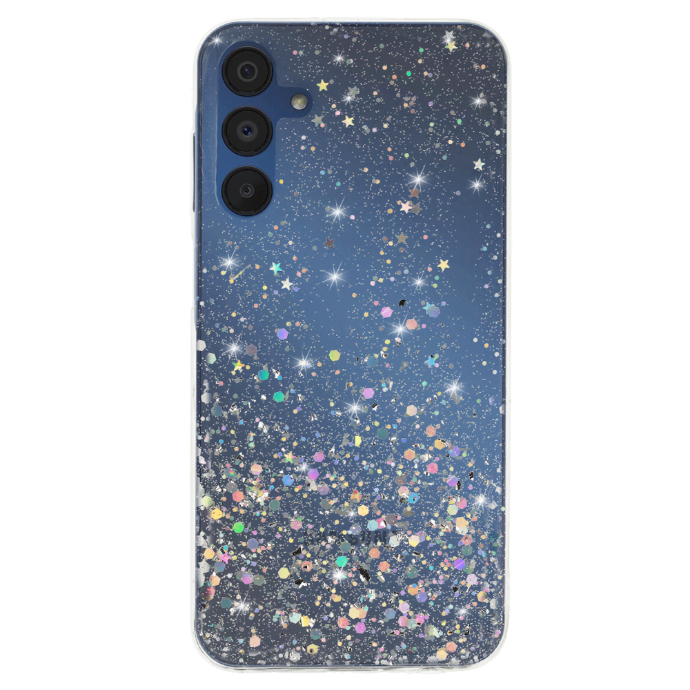 Kryt třpytivý Brilliant pro Samsung Galaxy A55 5G , barva čirá