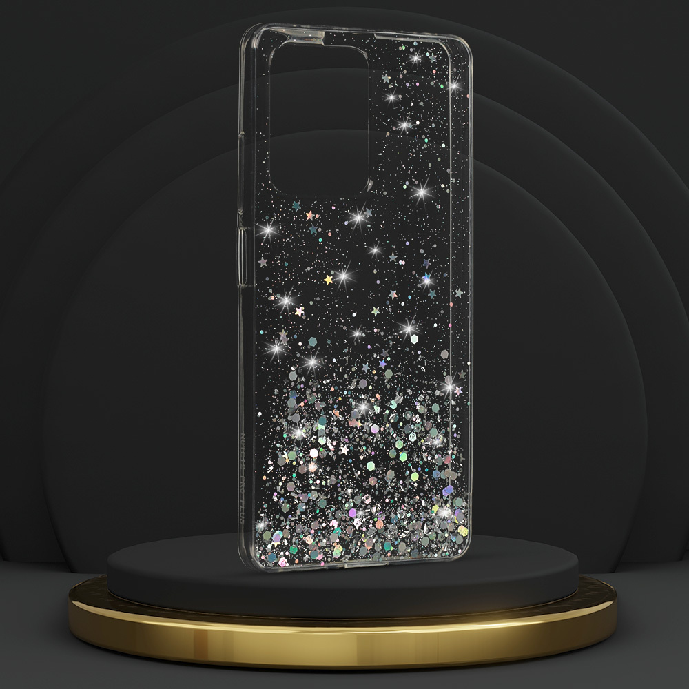 Kryt třpytivý Brilliant pro Xiaomi Redmi Note 14 5G , barva čirá