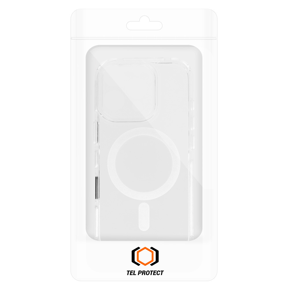 Tel Protect Strap Kryt ClearCase pro Apple iPhone 17 , barva bílá