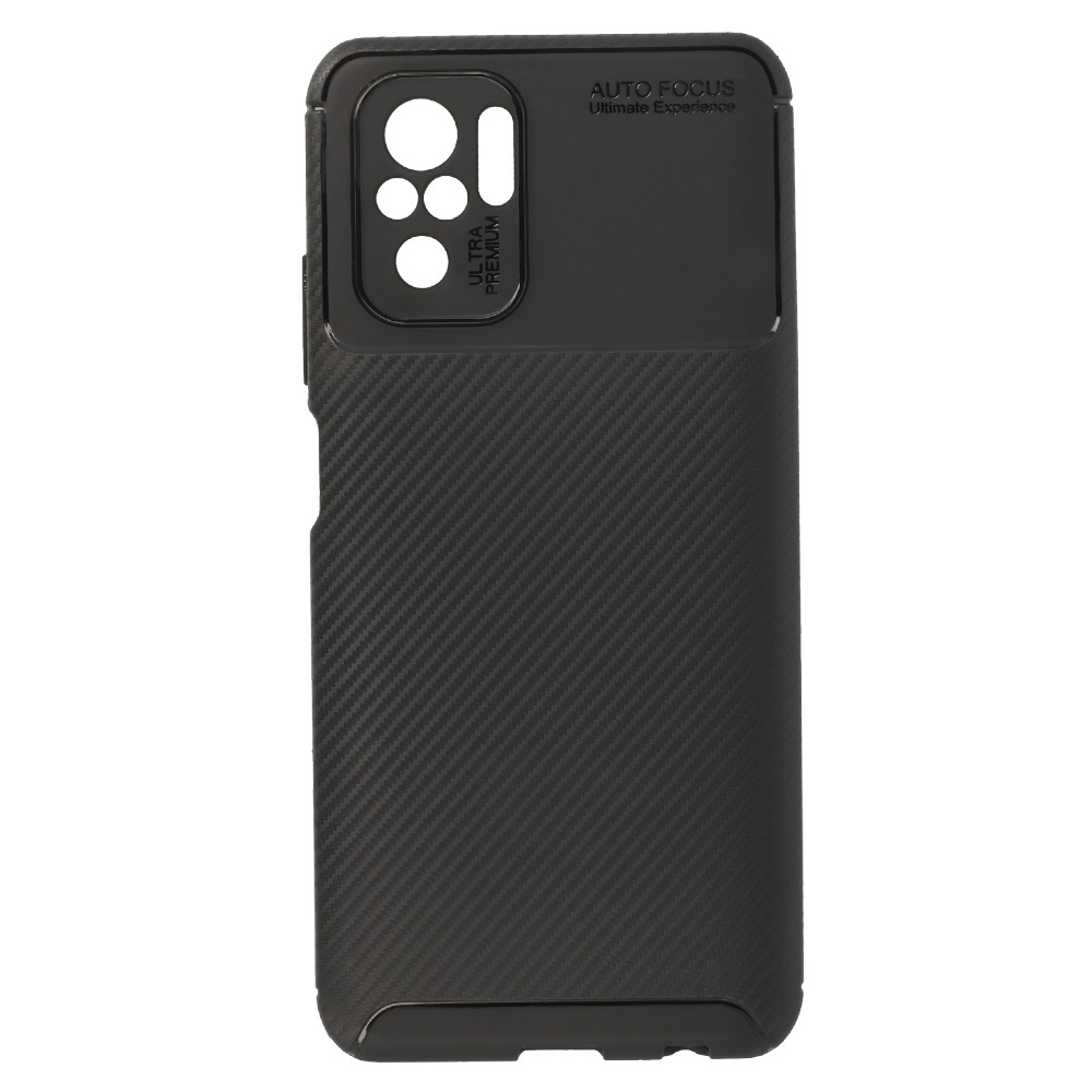Kryt Carbon Elite pro Xiaomi Redmi Note 10/Note 10S/Poco M5S , barva černá