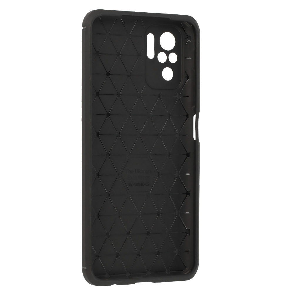 Kryt Carbon Elite pro Xiaomi Redmi Note 10/Note 10S/Poco M5S , barva černá