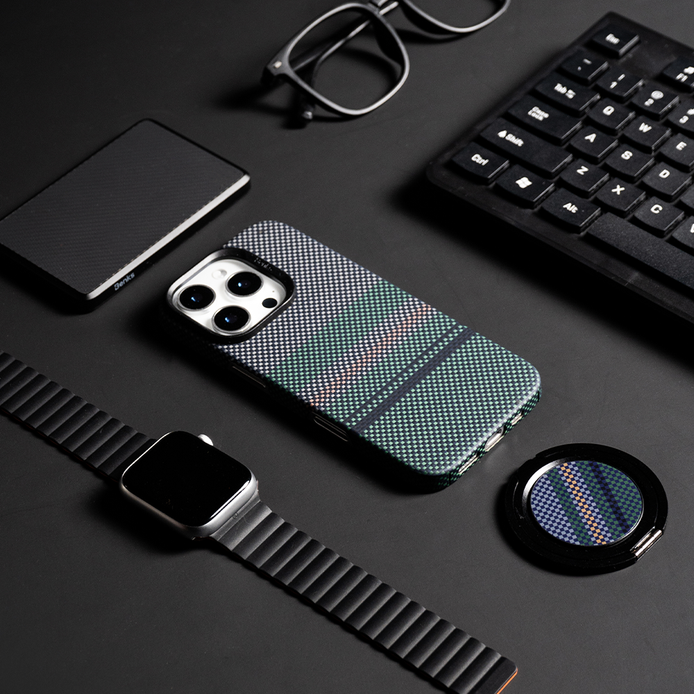 Benks Magnetic Armor Air Aurora Kevlar 600D Case (0066) for Apple iPhone 16 Pro Max