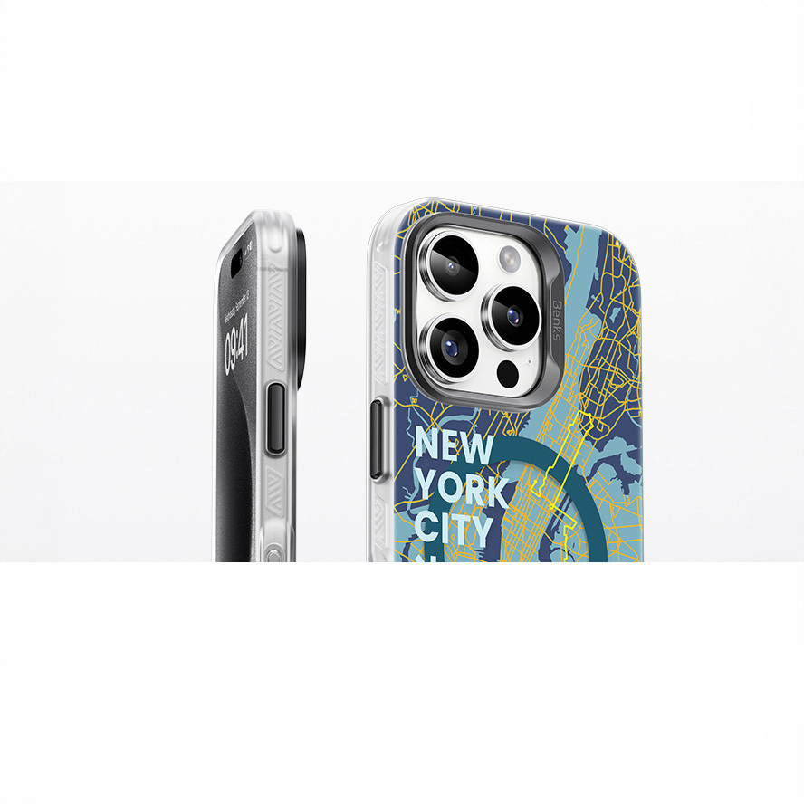 Benks Magnetic City New York Case for Apple iPhone 16 Plus