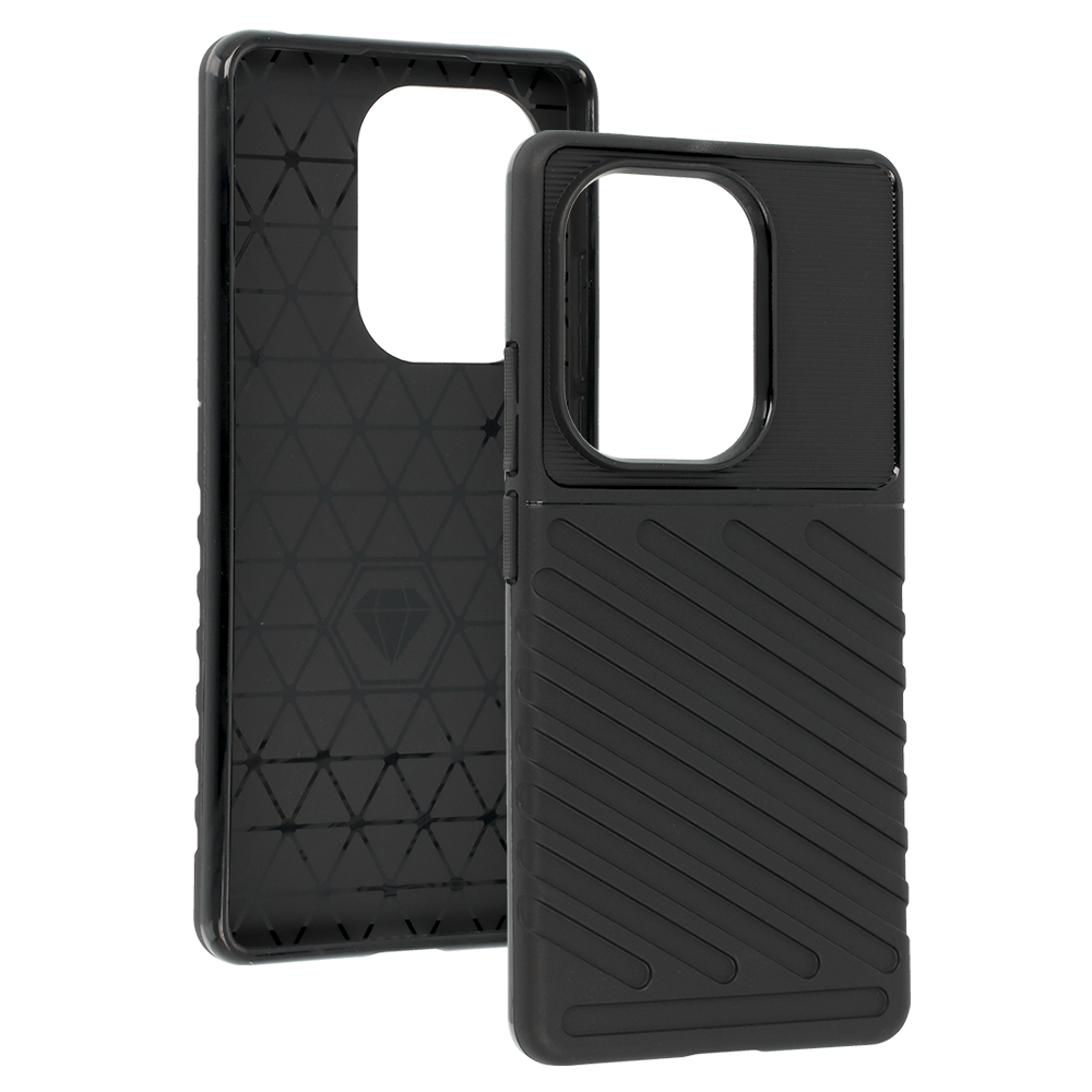 Kryt Thunder pro Xiaomi Redmi Note 13 Pro 4G , barva černá