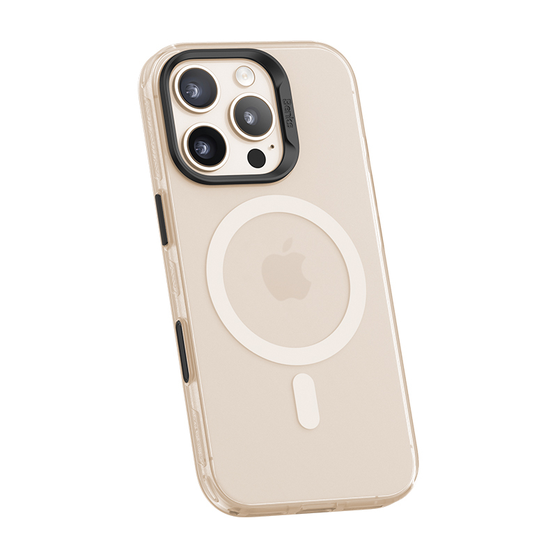 Benks Magnetic Lucid Armor Case (C066) for Apple iPhone 16 Pro Max , barva zlatá (Camera Control Button)