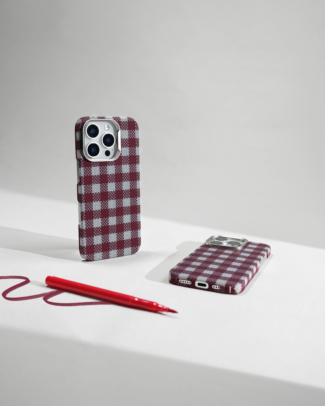 Benks Magnetic Armor Vichy Kevlar Case (RF66) for Apple iPhone 16 Pro Max , barva červená