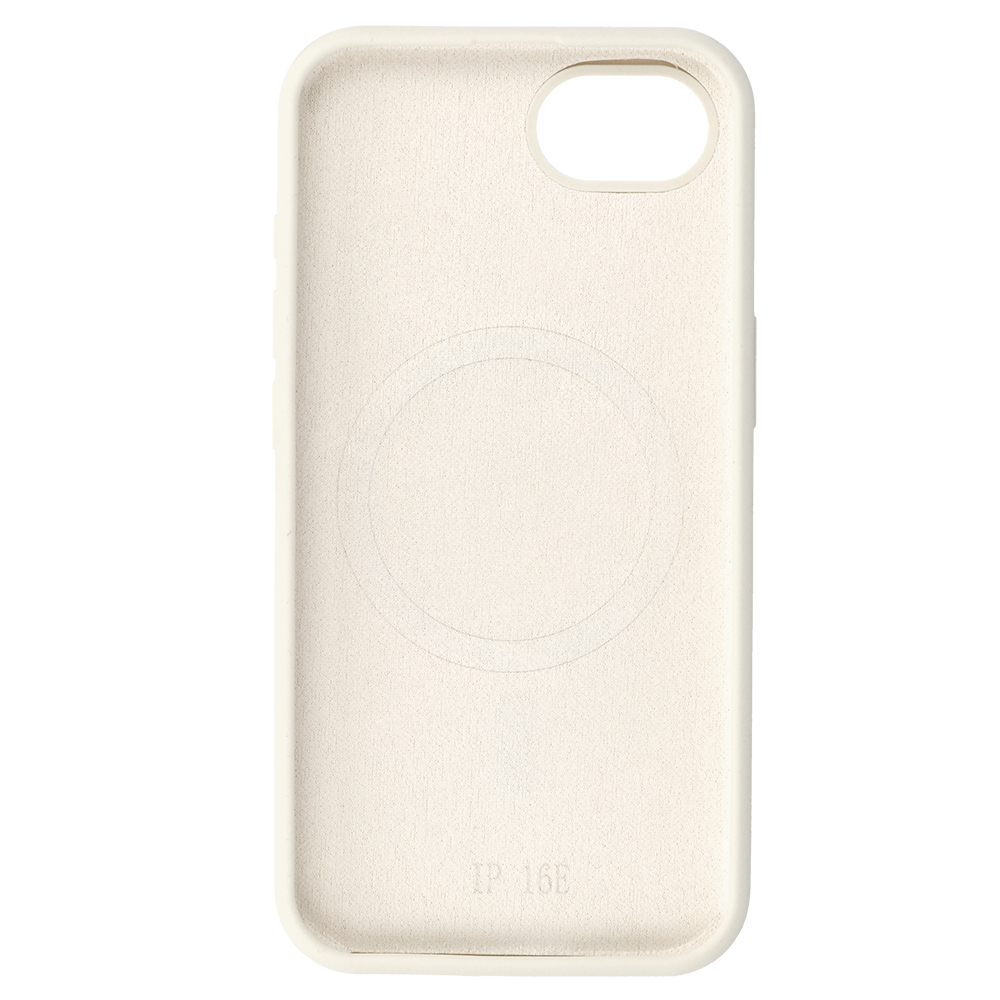 Kryt MagSafe Slim Silicone pro Apple iPhone 17e/16e stone