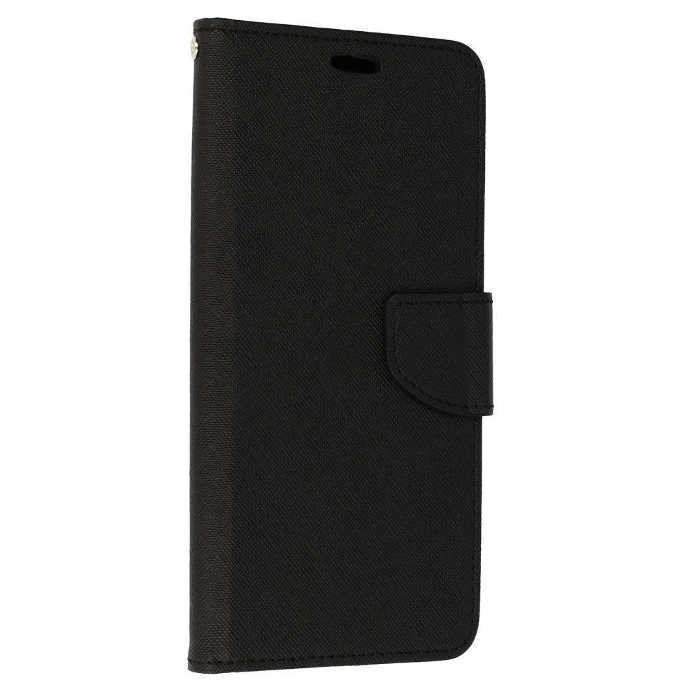 Knížkové pouzdro Fancy pro Xiaomi Redmi Note 14 Pro 4G , barva černá