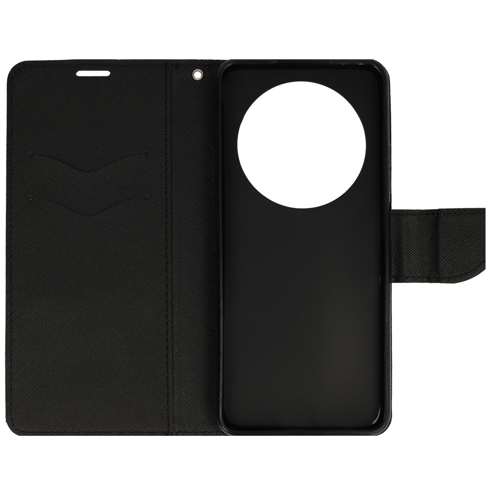 Knížkové pouzdro Fancy pro Xiaomi Redmi A4 , barva černá