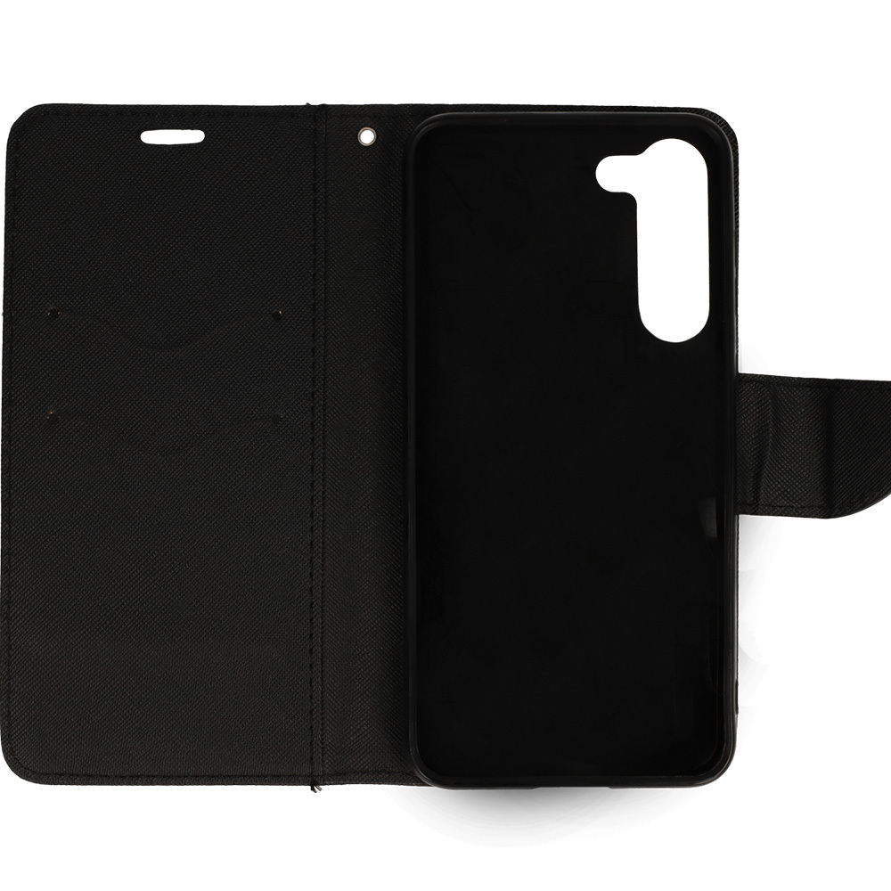 Knížkové pouzdro Fancy pro Samsung Galaxy S23 Plus , barva černá