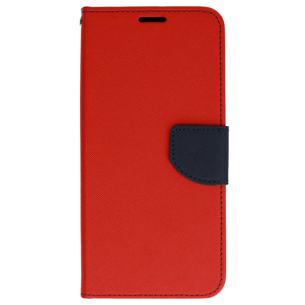 Knížkové pouzdro Fancy pro Xiaomi Redmi Note 11 Pro/Note 11 Pro 5G , barva červená-modrá