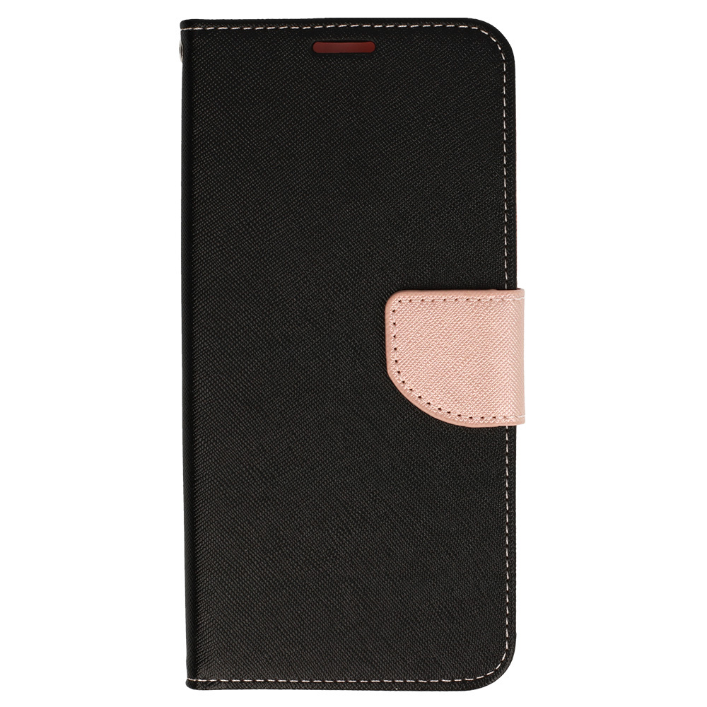 Knížkové pouzdro Fancy pro Xiaomi Redmi Note 11 5G/Note 11S 5G/Poco M4 Pro 5G , barva černá-zlatá