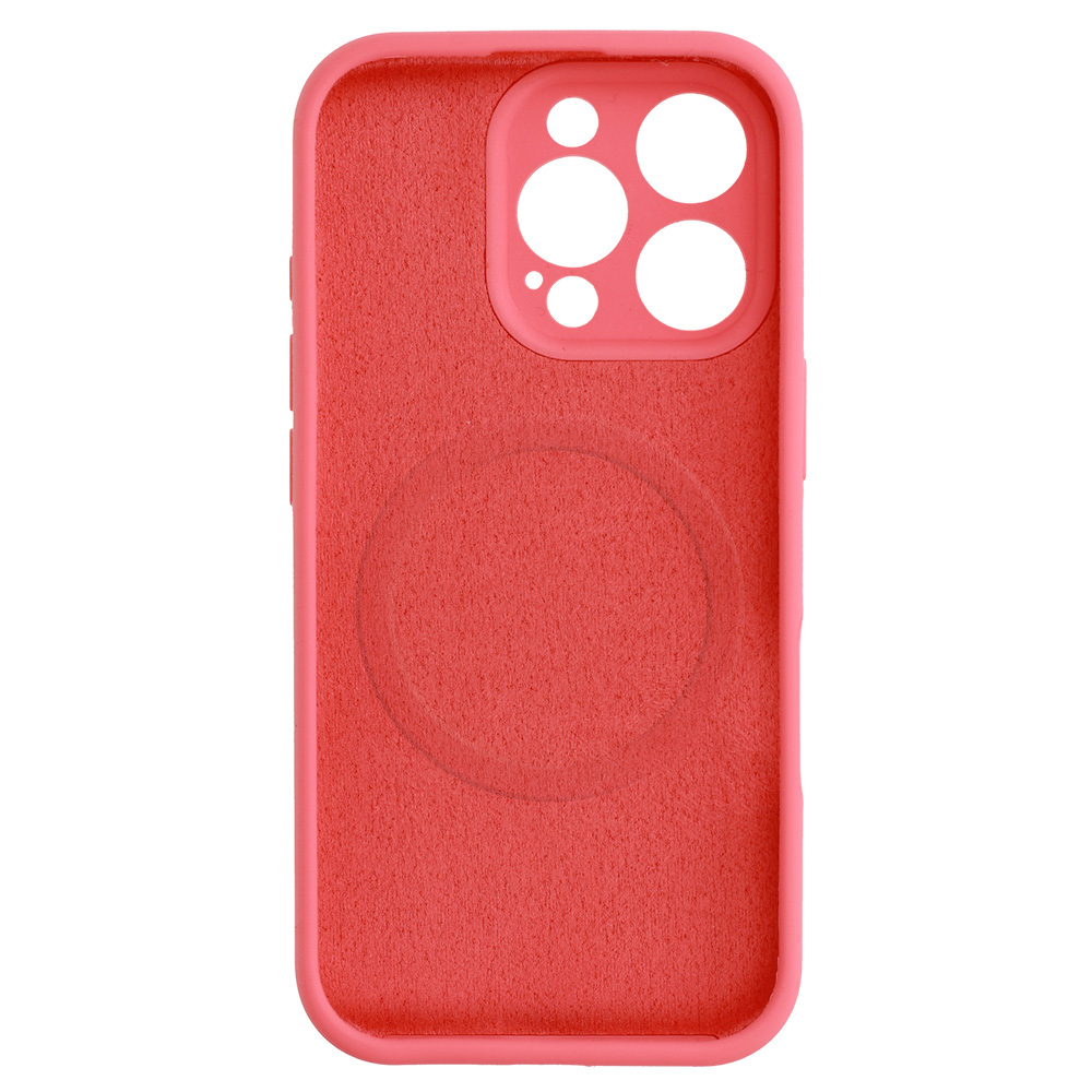 Kryt MagColor Pure Case pro Apple iPhone 15 Pro , barva červená