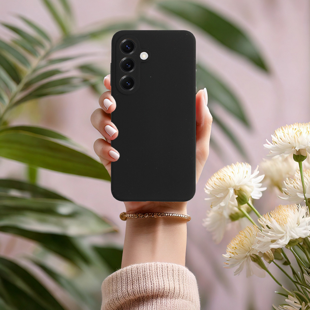 Kryt MagColor Pure Case pro Samsung Galaxy S25 Edge , barva černá