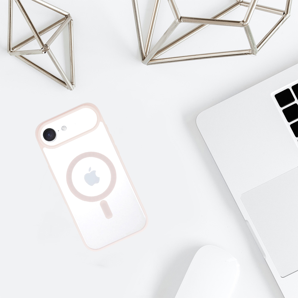 Kryt Acryl Color MagSafe pro Apple iPhone 17 Air , barva růžová