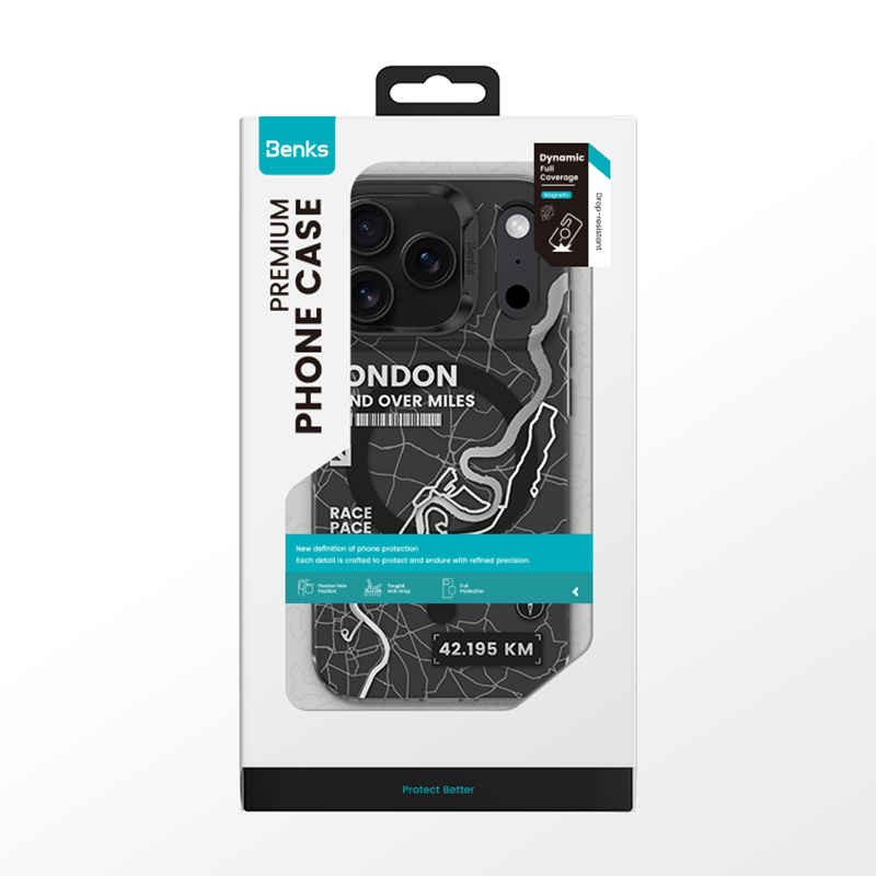 Benks Dynamic Magnetic City Case London (A069) for Apple iPhone 17 Pro (Camera Control Button)