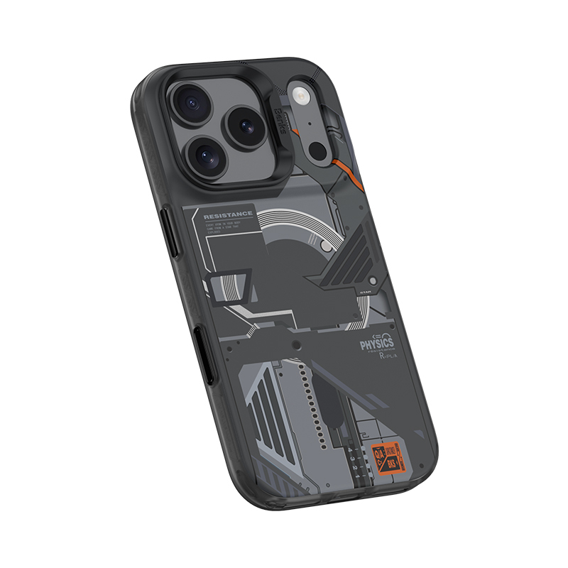 Benks Dynamic Magnetic Mecha Case (D069) for Apple iPhone 17 Pro , barva černá (Camera Control Button)