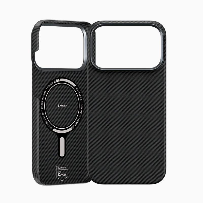 Benks Magnetic Armor Air Kevlar Case Metal Frame 600D (0070) for Apple iPhone 17 Pro Max , barva černá