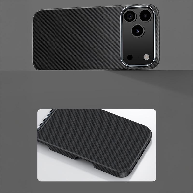 Benks Magnetic Armor Air Kevlar Case Metal Frame 600D (0070) for Apple iPhone 17 Pro Max , barva černá