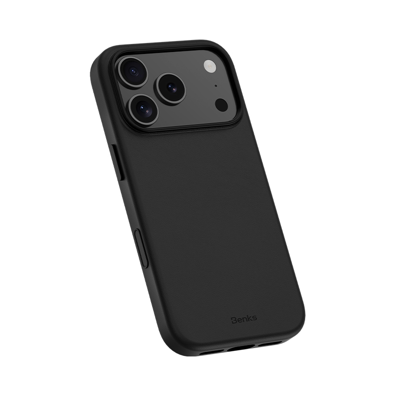 Benks Magnetic Vita Pro Silicone Case (A070) for Apple iPhone 17 Pro Max , barva černá (Camera Control Button)