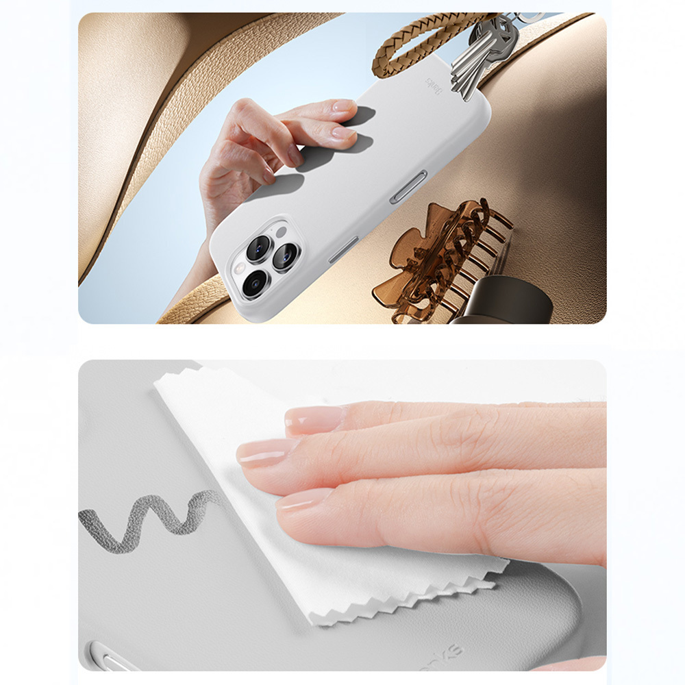 Benks Magnetic Vita Pro Silicone Case (A070) for Apple iPhone 17 Pro Max , barva černá (Camera Control Button)