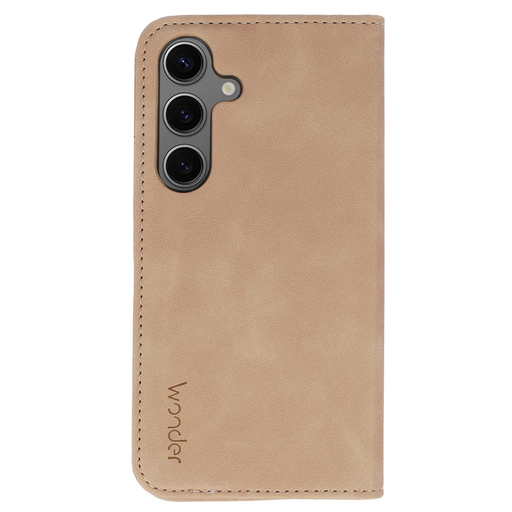 Knížkové pouzdro Wonder Smart pro Apple iPhone 17 Air cappuccino
