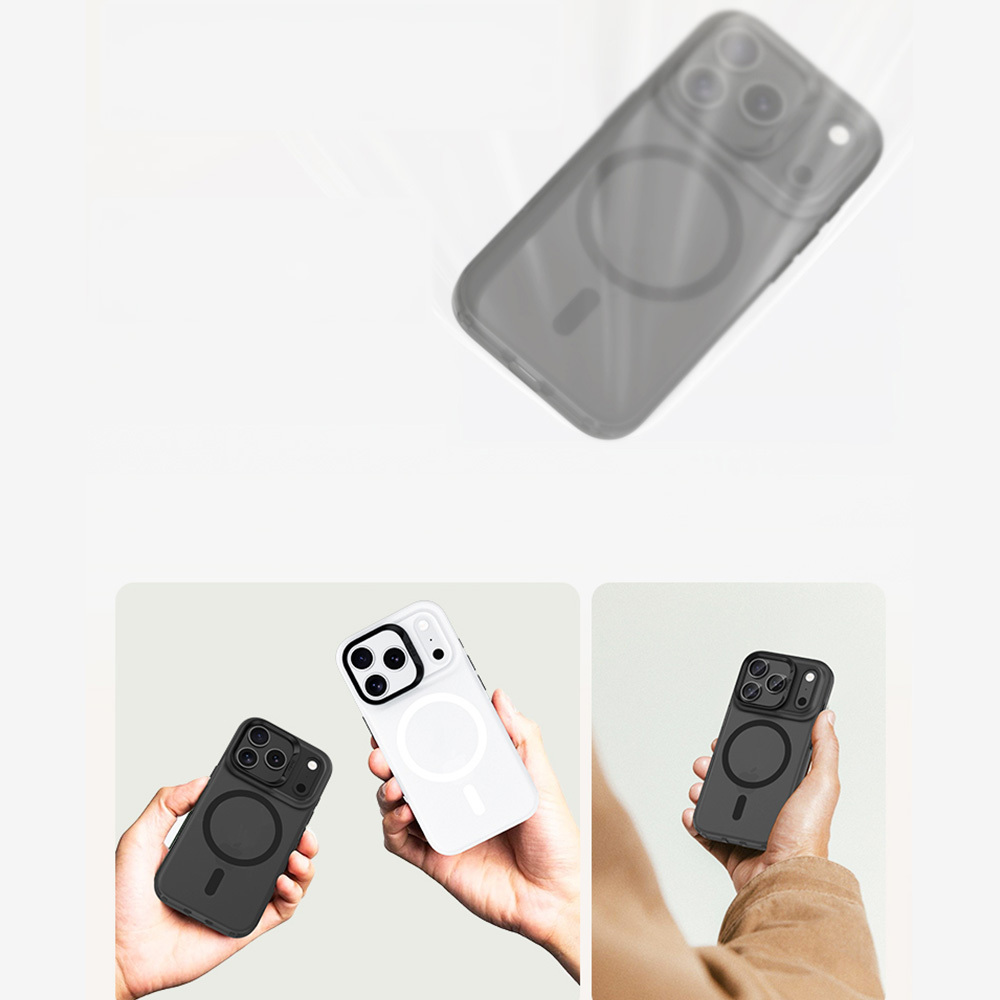 Benks Magnetic Lucid Armor Case (0068) for Apple iPhone 17 Air , barva bílá (Camera Control Button)