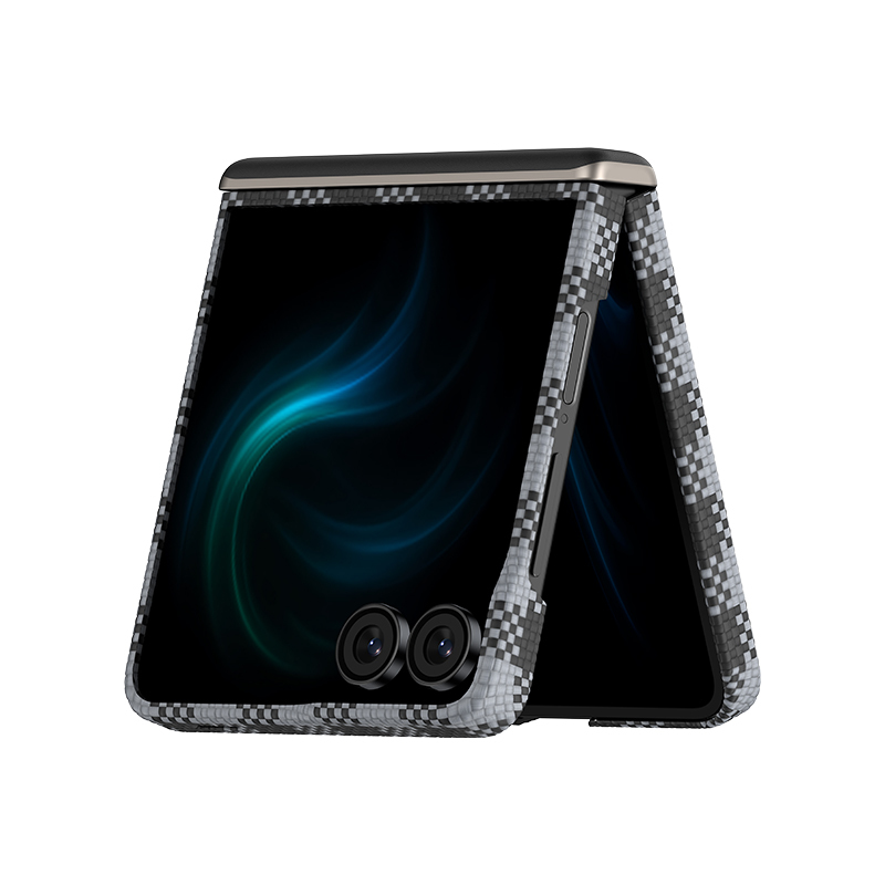 Benks Magnetic Armor Vichy Spin Kevlar Case 1000D (BK48) for Samsung Galaxy Z Flip 7 , barva černá