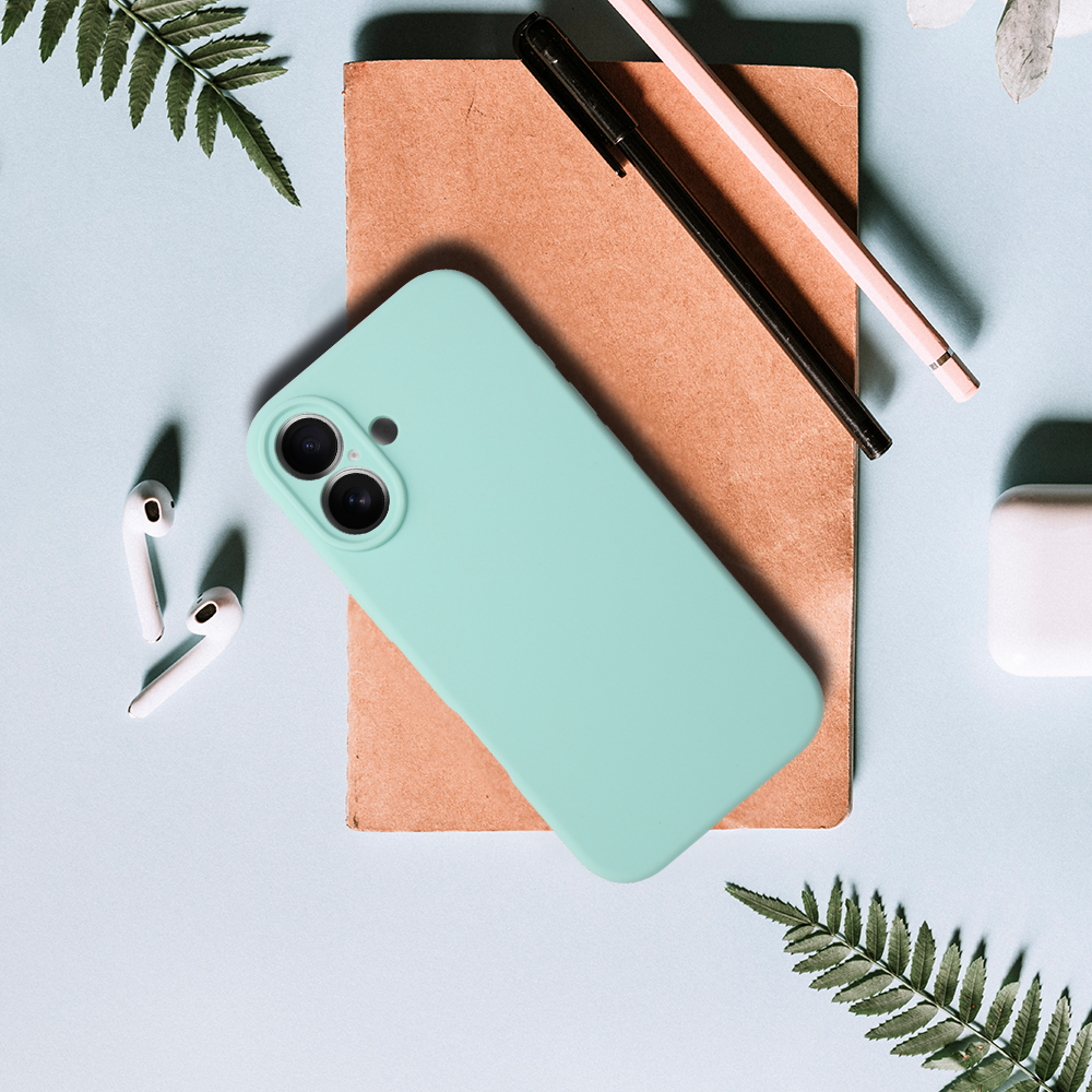 Kryt Silicone Lite pro Apple iPhone 17 , barva mátová