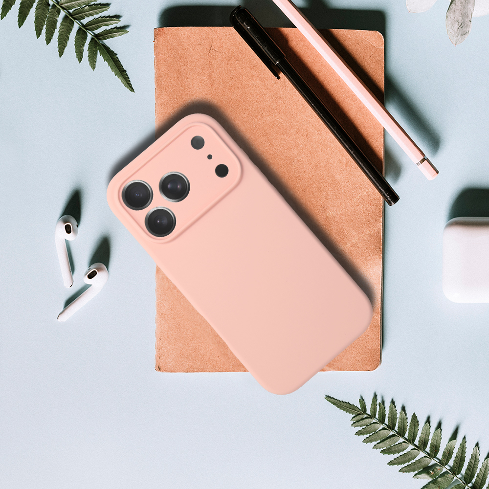 Kryt Silicone Lite pro Apple iPhone 17 Pro Max , barva broskvová