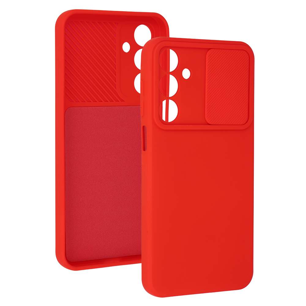 Kryt CamShield pro Samsung Galaxy A16 4G/5G , barva červená