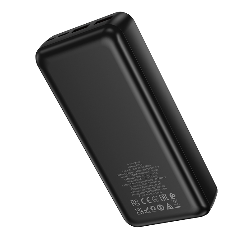 バボカ Borofone Power Bank 20000mAh BJ78A Clever - 2xUSB - black - Toptel
