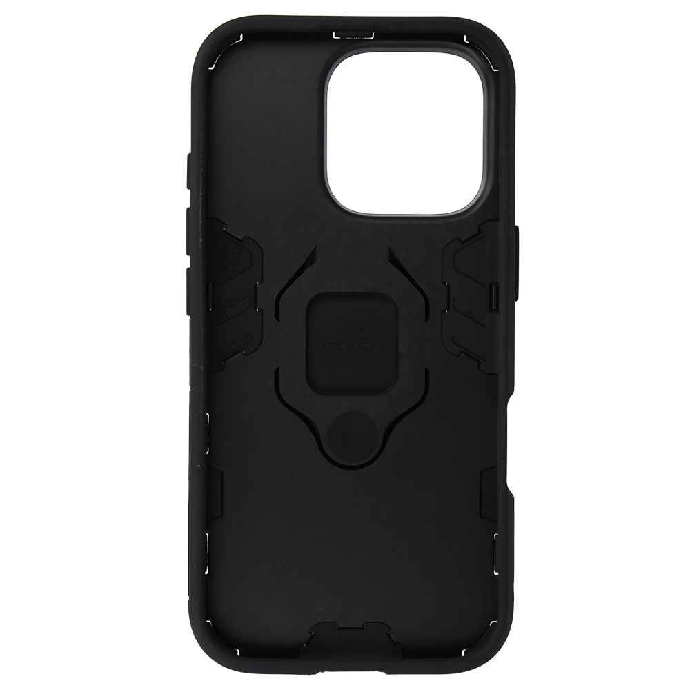 Kryt odolný Ring Armor pro Apple iPhone 16 Pro , barva černá