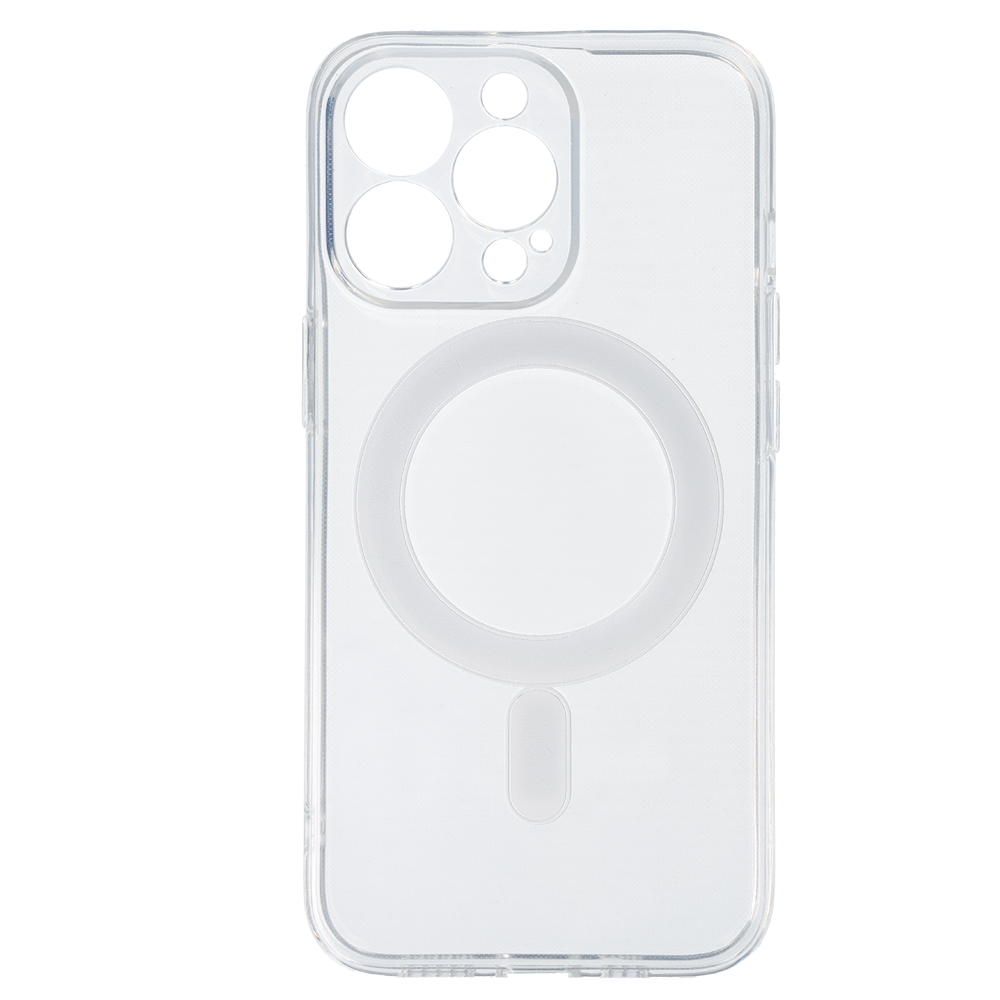 Kryt MagSafe Silicone pro Apple iPhone 13 Pro , barva čirá
