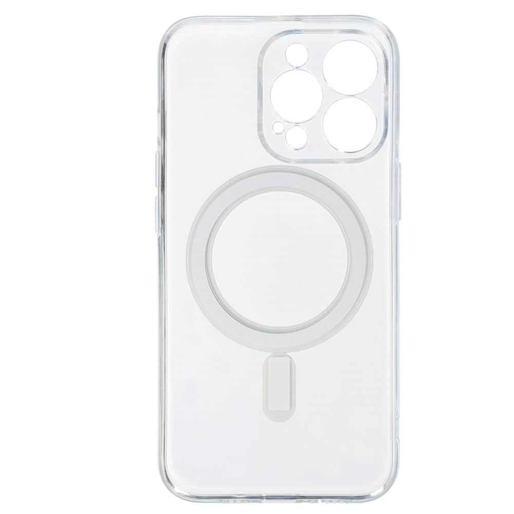 Kryt MagSafe Silicone pro Apple iPhone 13 Pro , barva čirá