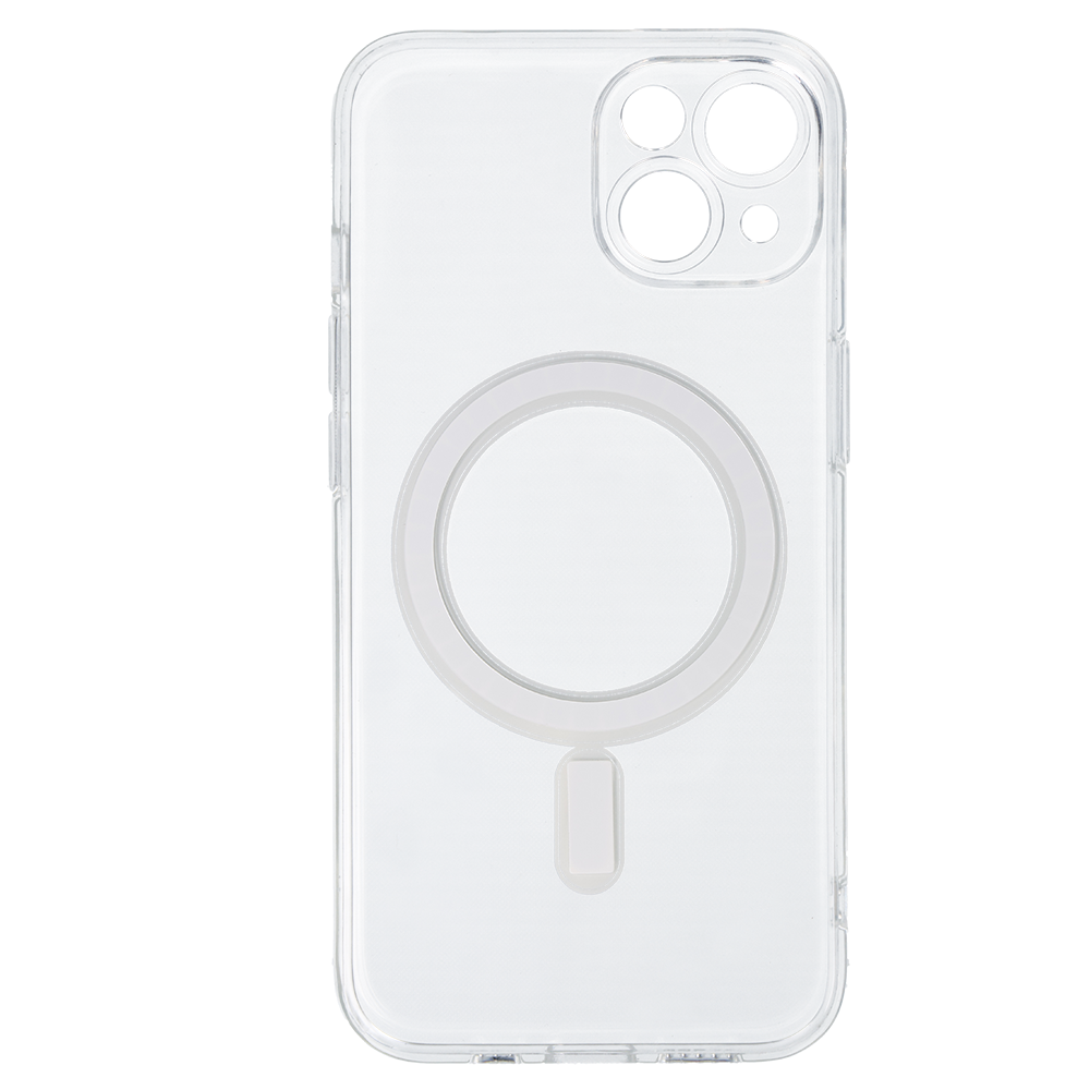 Kryt MagSafe Silicone pro Apple iPhone 14 , barva čirá