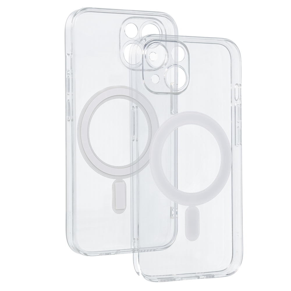 Kryt MagSafe Silicone pro Apple iPhone 14 , barva čirá