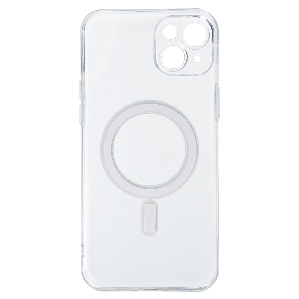 Kryt MagSafe Silicone pro Apple iPhone 15 Plus , barva čirá