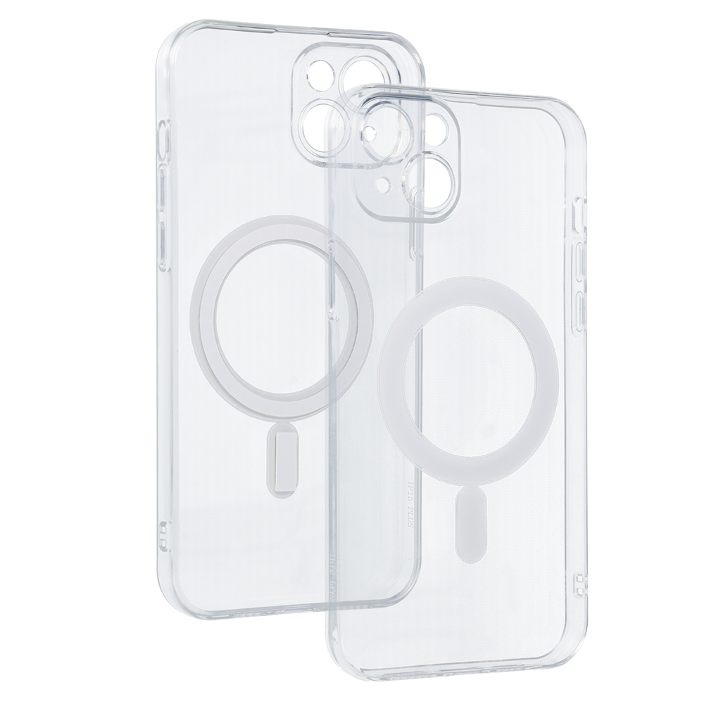 Kryt MagSafe Silicone pro Apple iPhone 15 Plus , barva čirá