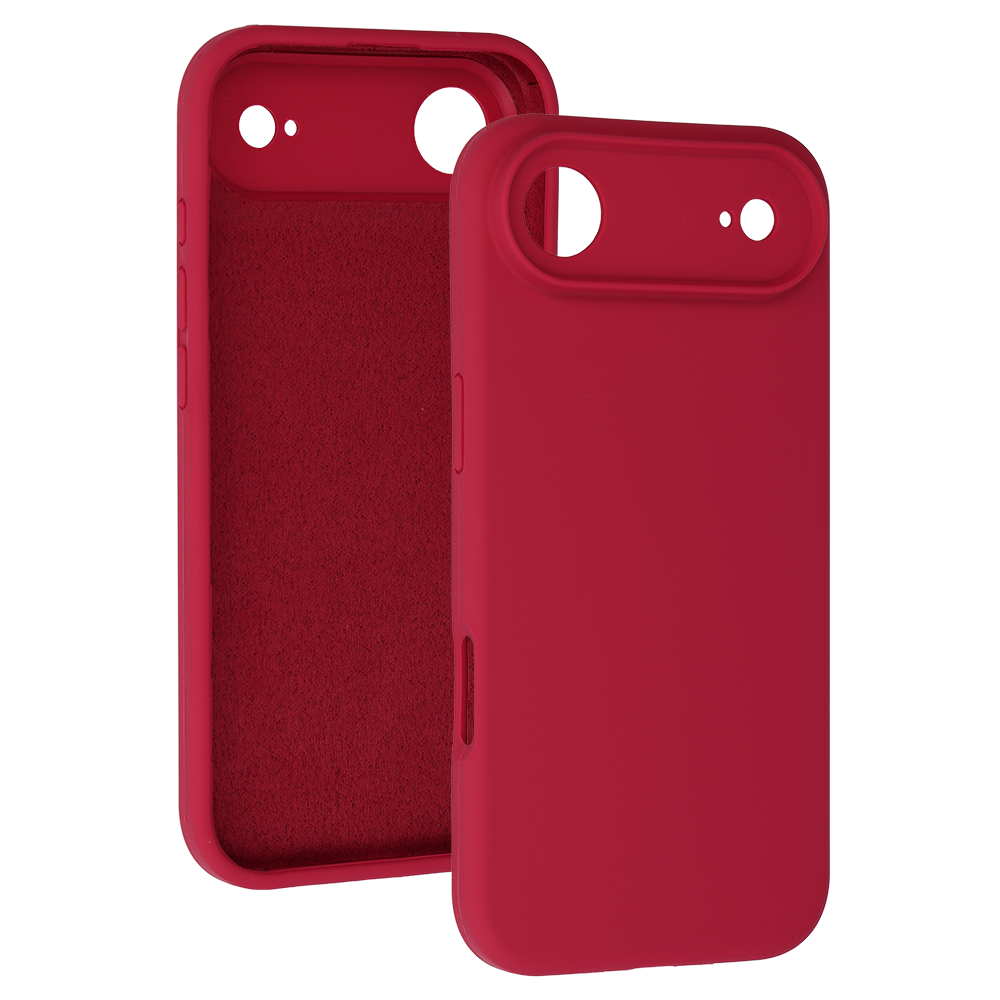 Kryt Silicone Lite pro Apple iPhone 17 Air , barva vínová