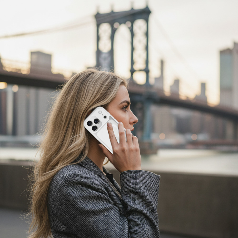 Liavec Soft Case for Apple iPhone 17 Pro , barva bílá