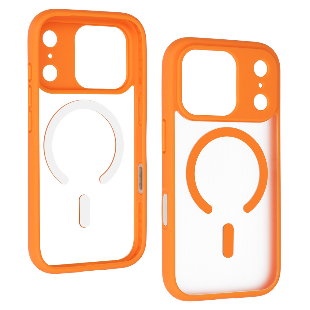 Liavec Soft Case for Apple iPhone 17 Pro Max papaya