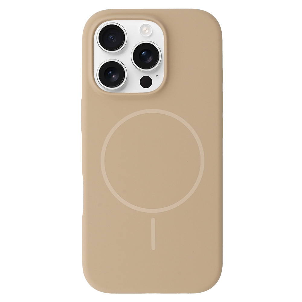 Kryt MagSafe Slim Silicone pro Apple iPhone 17 Pro , barva hnědá