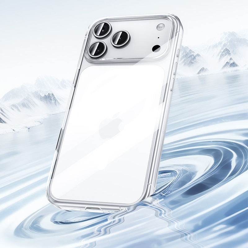 Benks Magnetic Crystal Case for Apple iPhone 17 Pro Max , barva čirá (Camera Control Button)