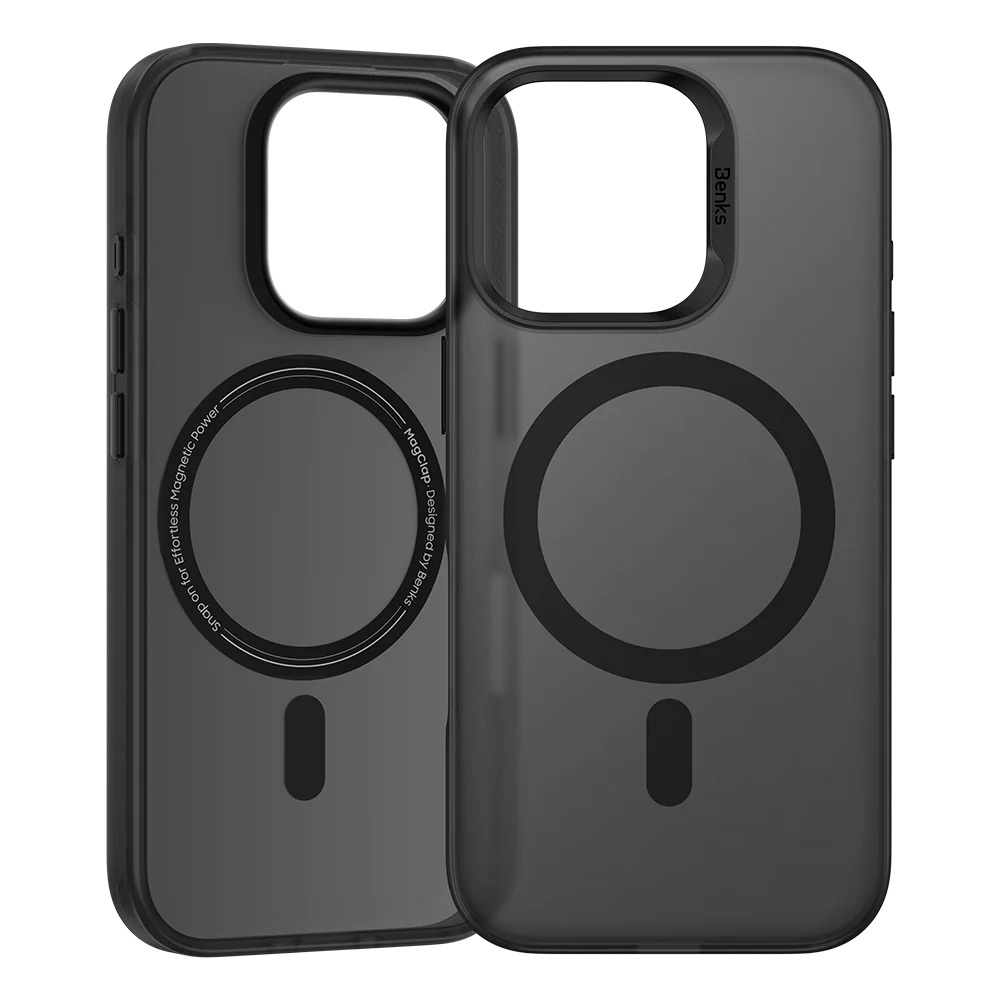 Benks Magnetic Lucid Armor Case (B065) for Apple iPhone 16 Pro , barva černá (Camera Control Button)