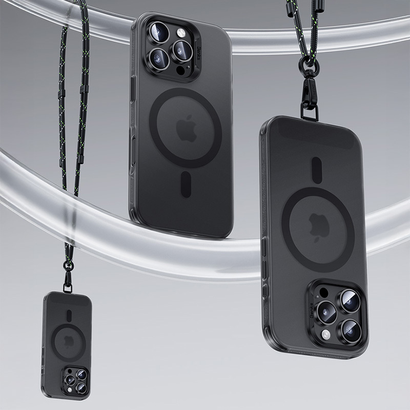 Benks Magnetic Lucid Armor Case (B066) for Apple iPhone 16 Pro Max , barva černá (Camera Control Button)