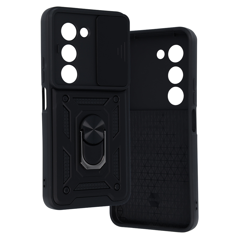 Kryt odolný SlideCam pro Xiaomi Redmi 15 4G/5G , barva černá